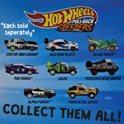 Hot Wheels: Pull-Back Speeders [Alpha Pursuit] Toys & Games Mattel