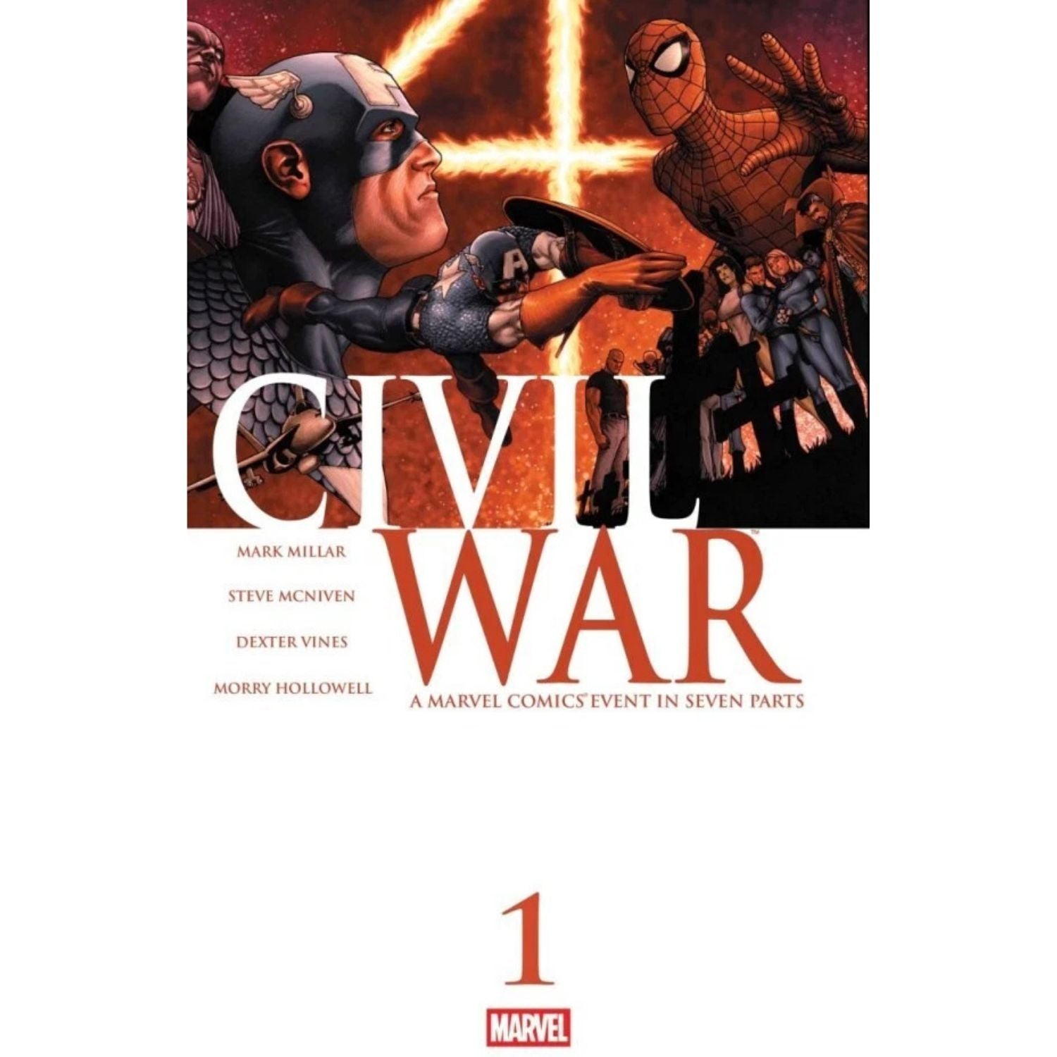 Civil War: #1 [Steve McNiven CVR A Facsimilie] 2025 Comics Marvel Comics
