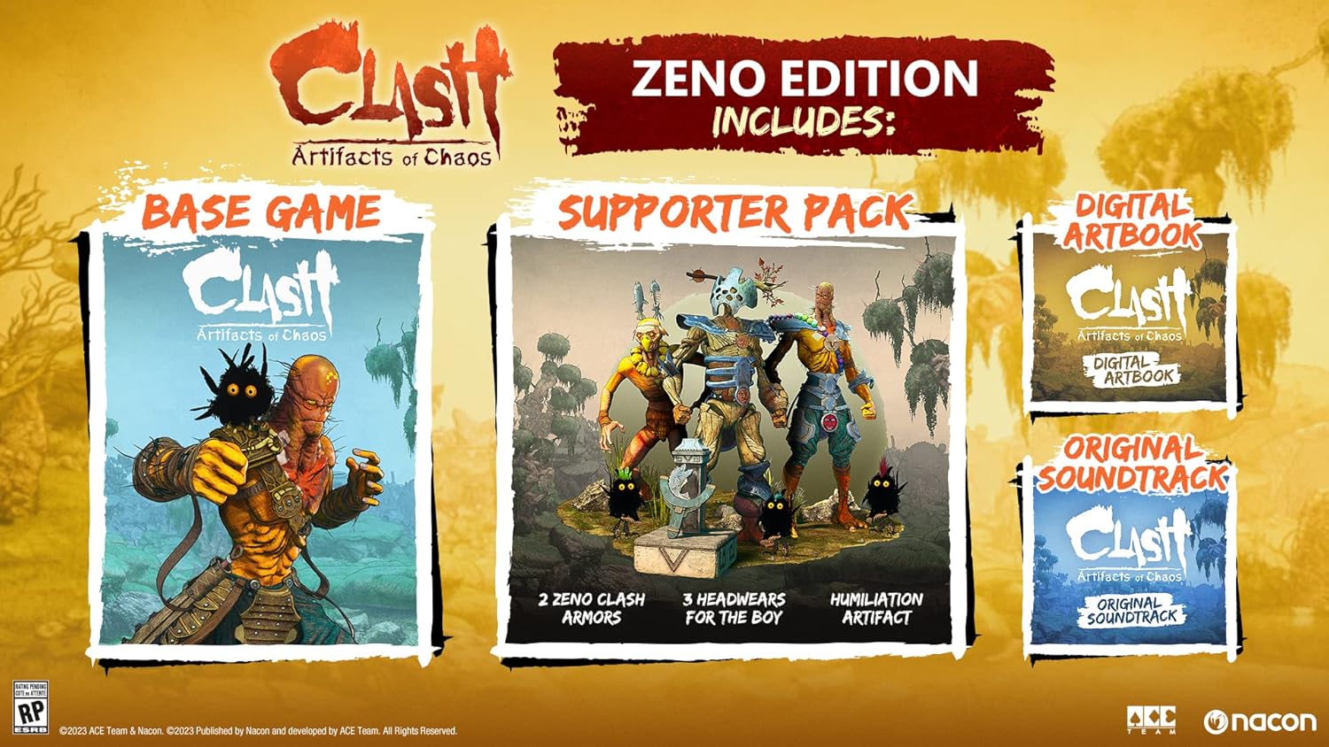 Clash: Artifact of Chaos - Zeno Edition [PlayStation 4] PlayStation 4 Video Game Maximum Games