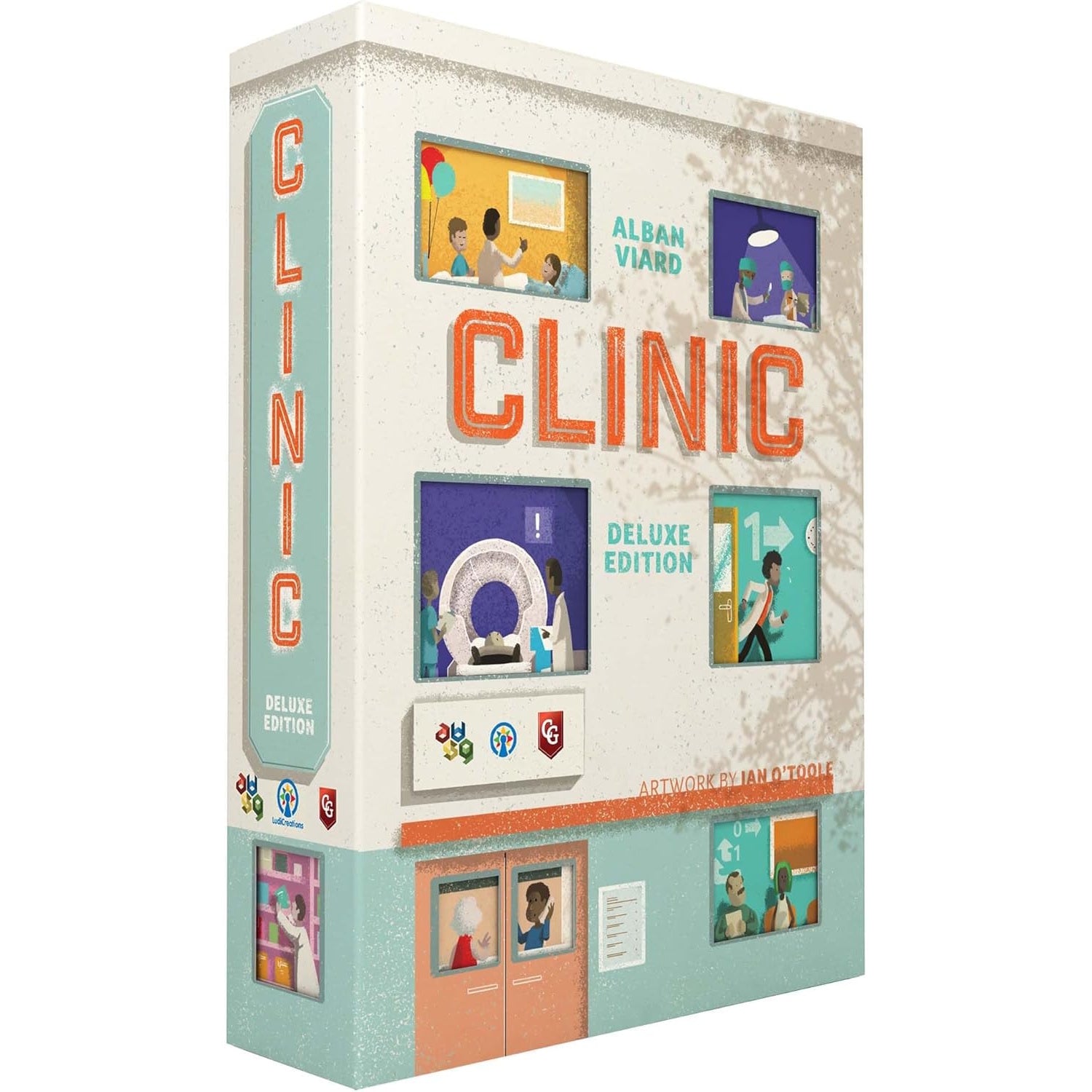 Clinic - Deluxe Edition [Board Game, 1-4 Players] Board Game Capstone Games