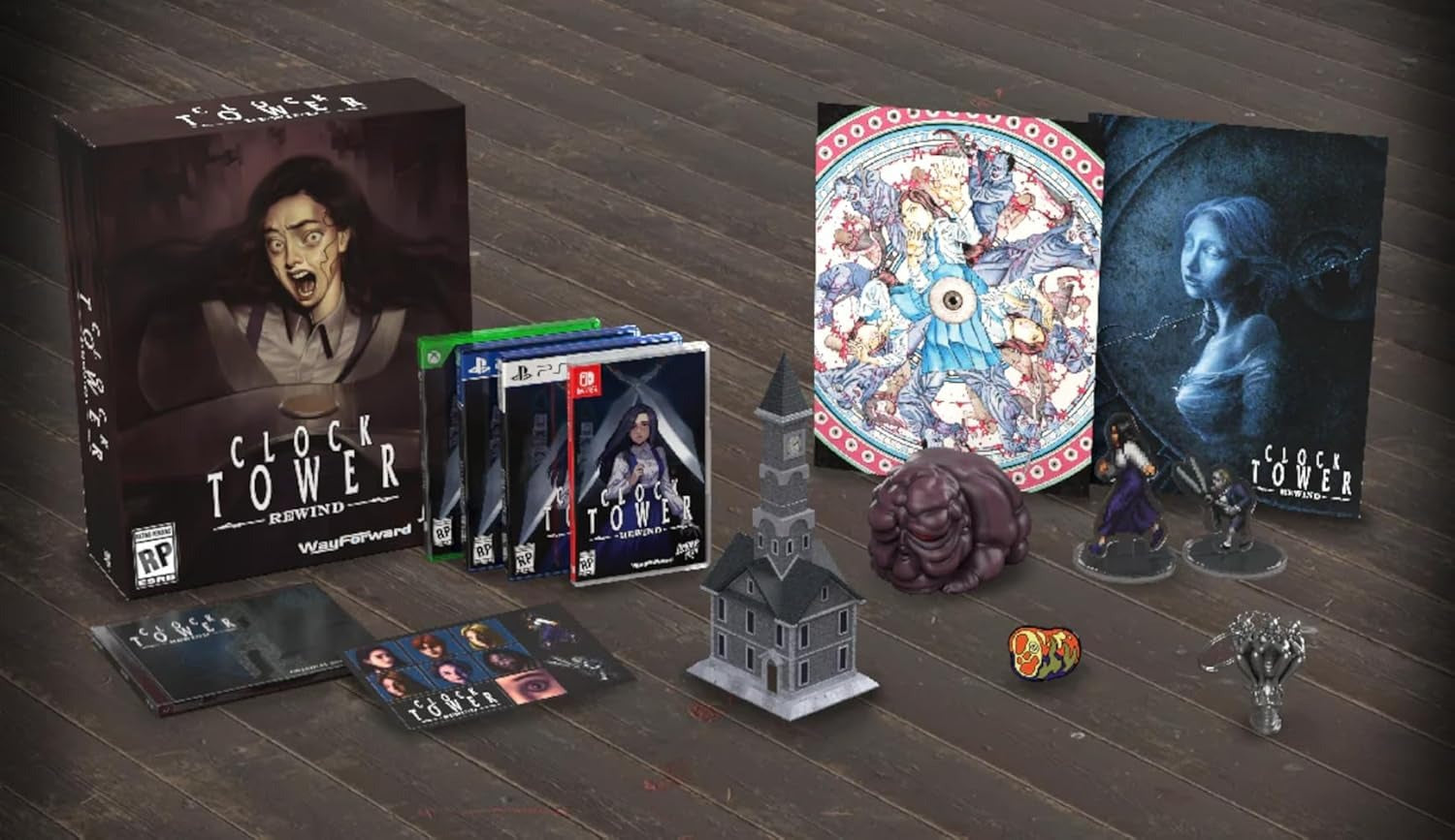Clock Tower: Rewind Collectors Edition - Limited Run #023 [Xbox Series X] Xbox Series X Collector Limited Run Games
