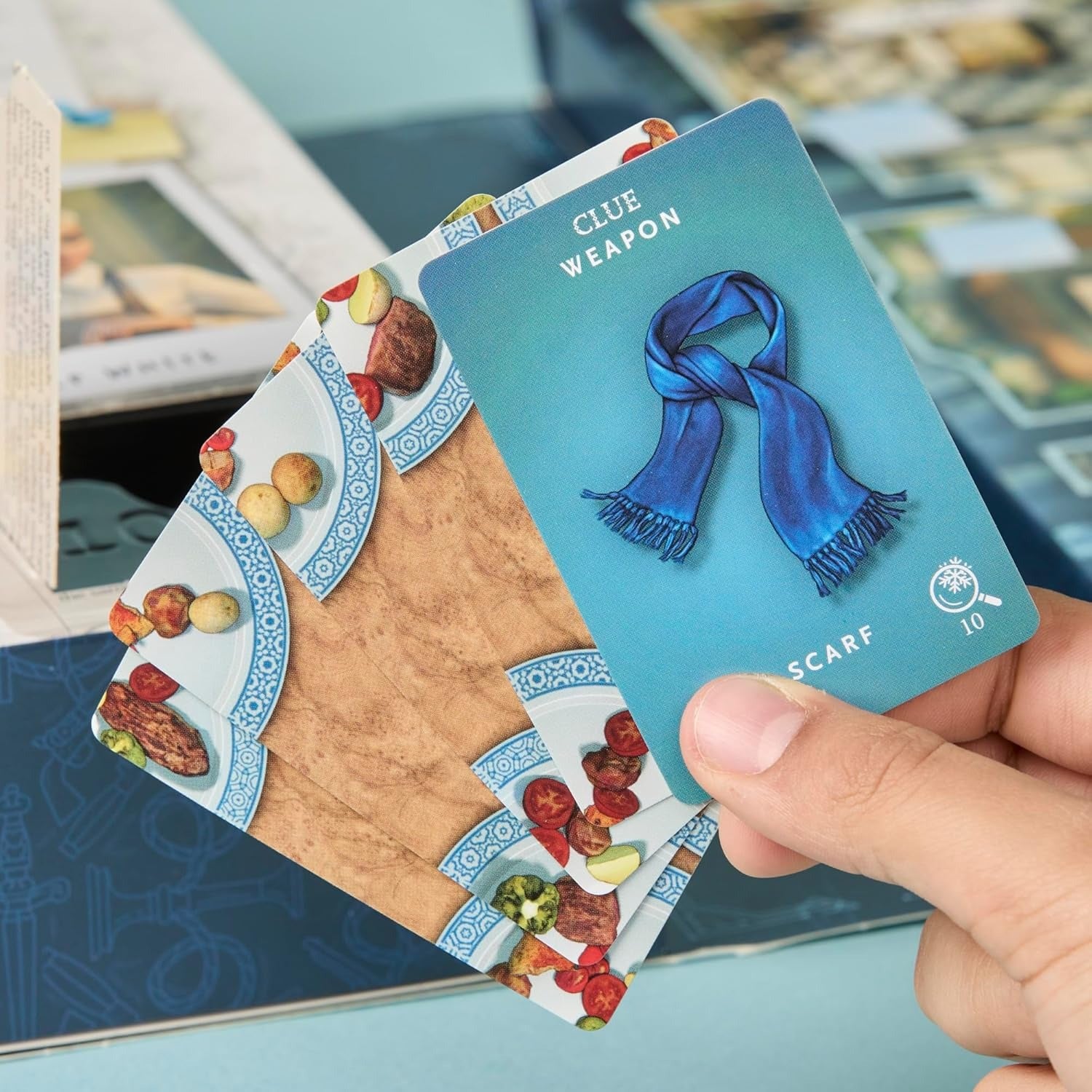 Clue: Advent Calendar - Secrets Under Snowfall [Board Game, 2-4 Players] Board Game Hasbro