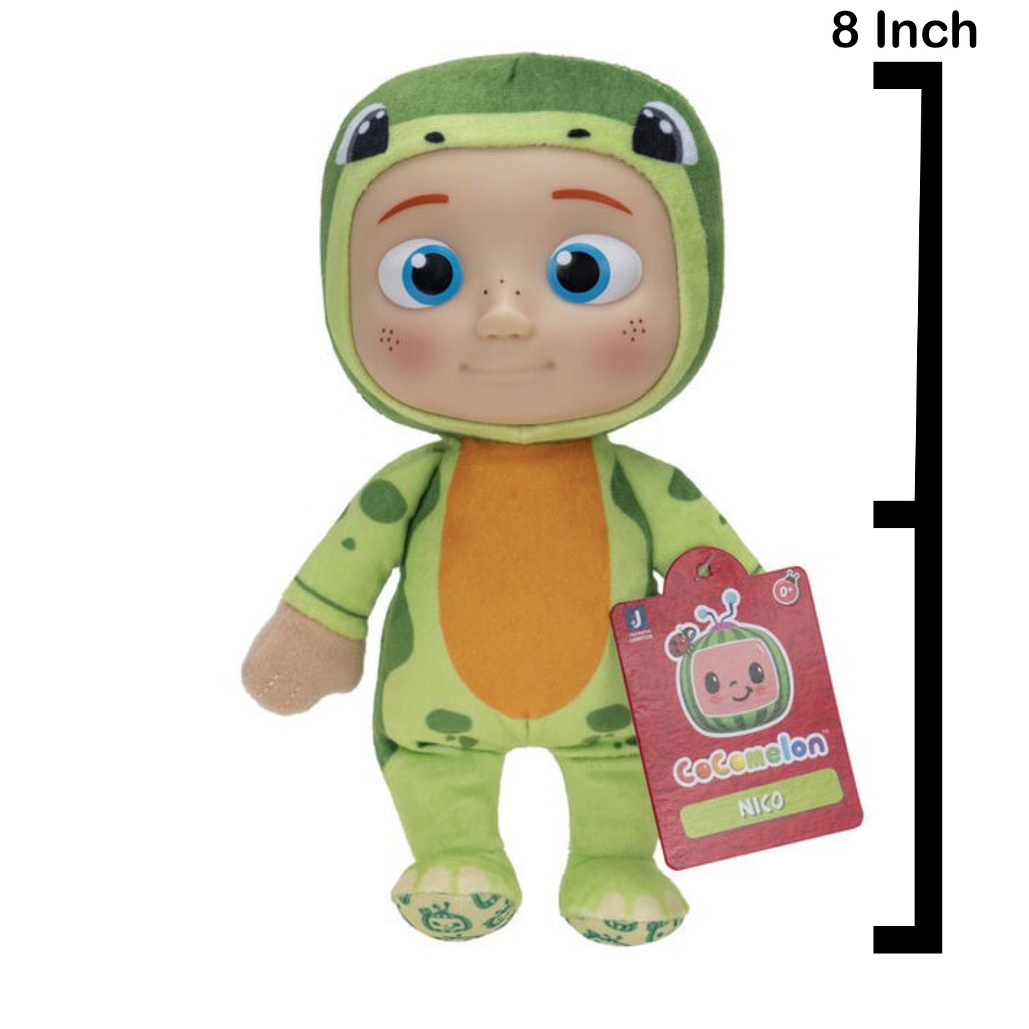 CoComelon: Little 8 Inch Plush - Dino Nico Plushies Jazwares
