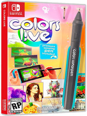 Colors Live w/ Colors Sonar Pen [Nintendo Switch] Nintendo Switch Video Game Nighthawk Interactive