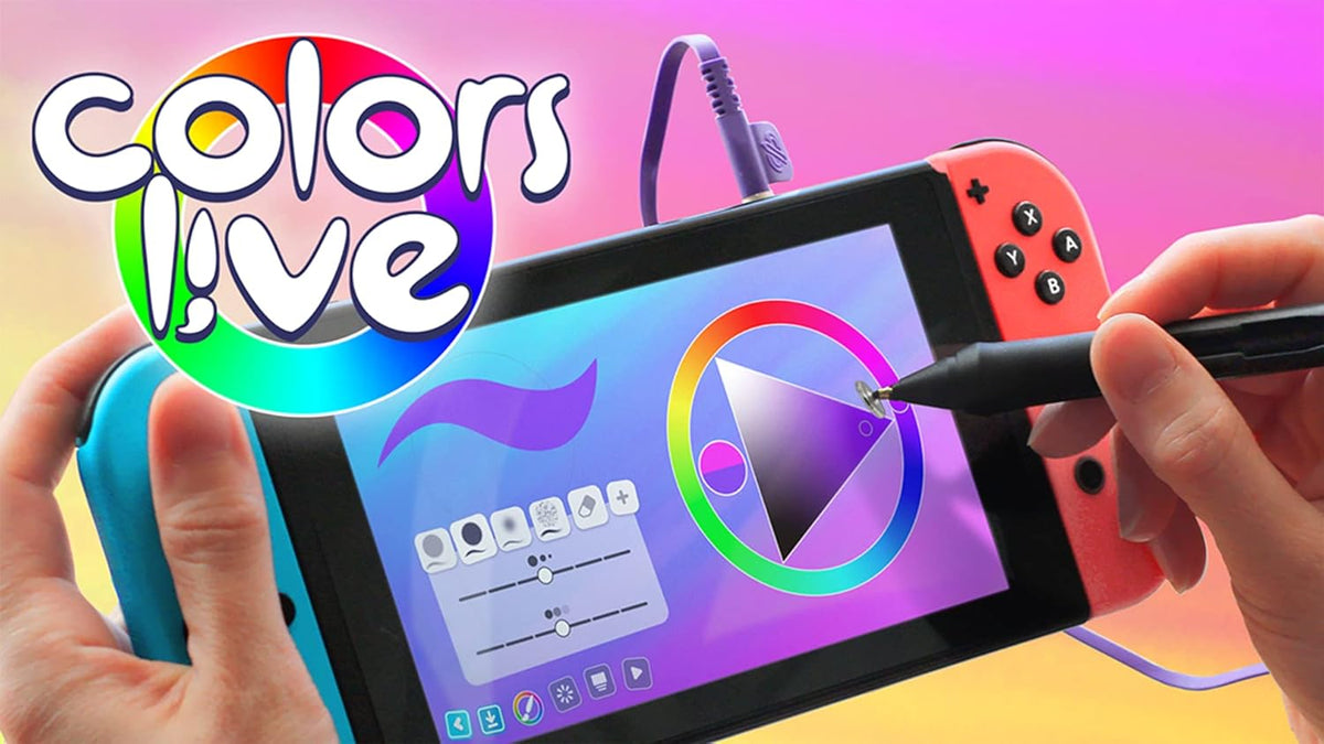 Colors Live w/ Colors Sonar Pen [Nintendo Switch] Nintendo Switch Video Game Nighthawk Interactive