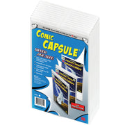ComicCapsule Protective Case [10 Pack Clear Silver Age Size] Comics ComicCapsule