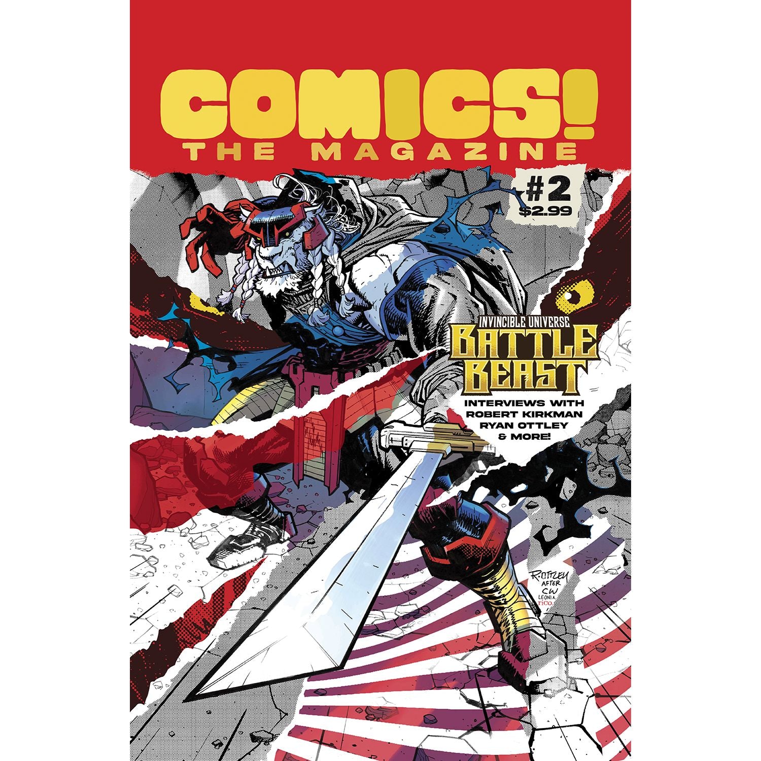 Comics The Magazine: #2 [Ryan Ottley & Rico Renzi CVR A] 2026 Comics Prana