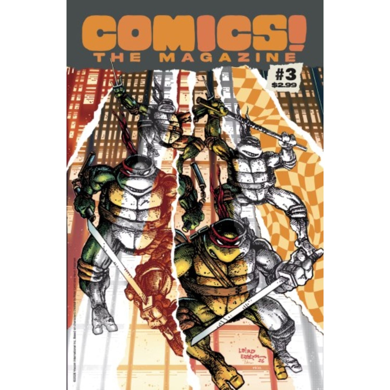 Comics The Magazine: #3 [Rico Renzi CVR A] 2026 Comics Prana