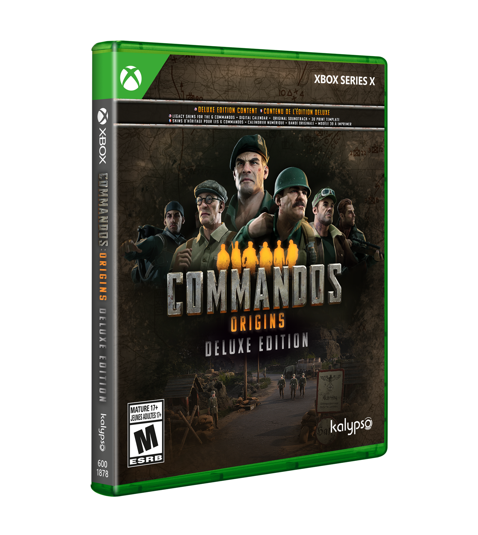 Commandos Origins - Deluxe Edition [Xbox Series X] Xbox Series X Video Game Kalypso Media