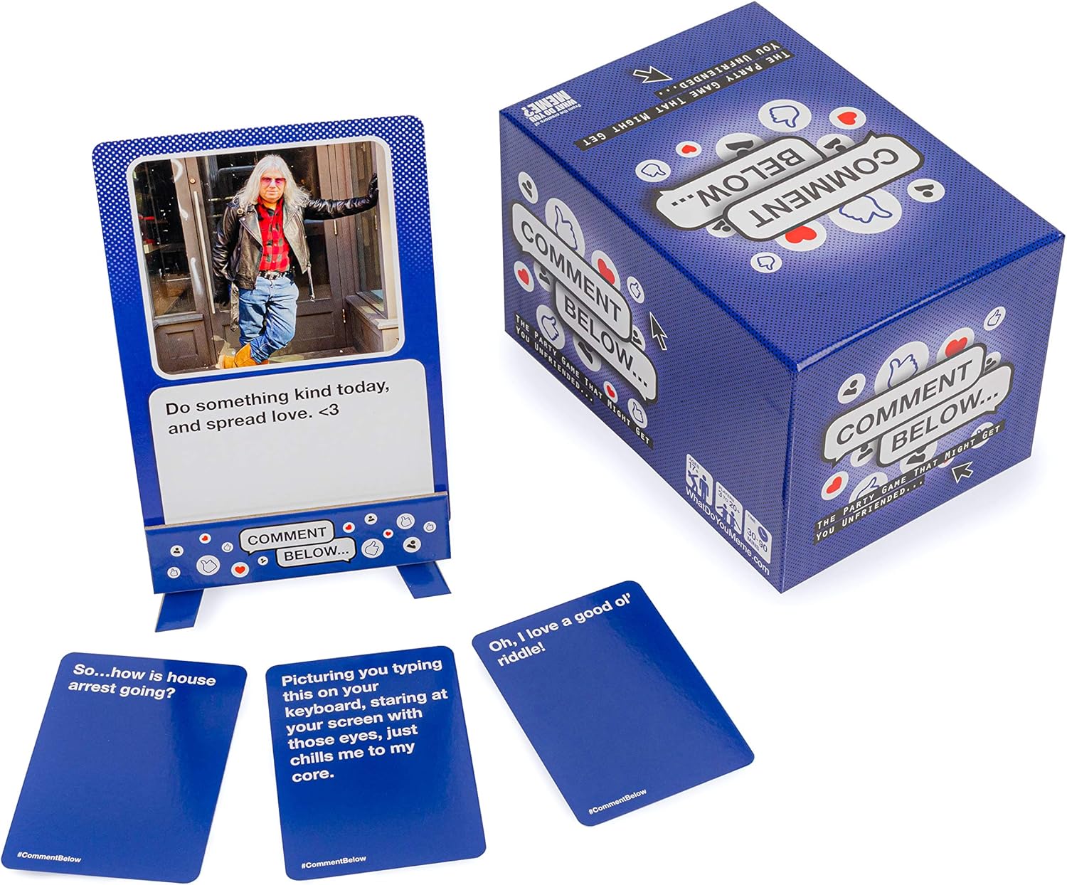 Comment Below [Board Games, 3 -20 Players] Board Game What Do You Meme?   