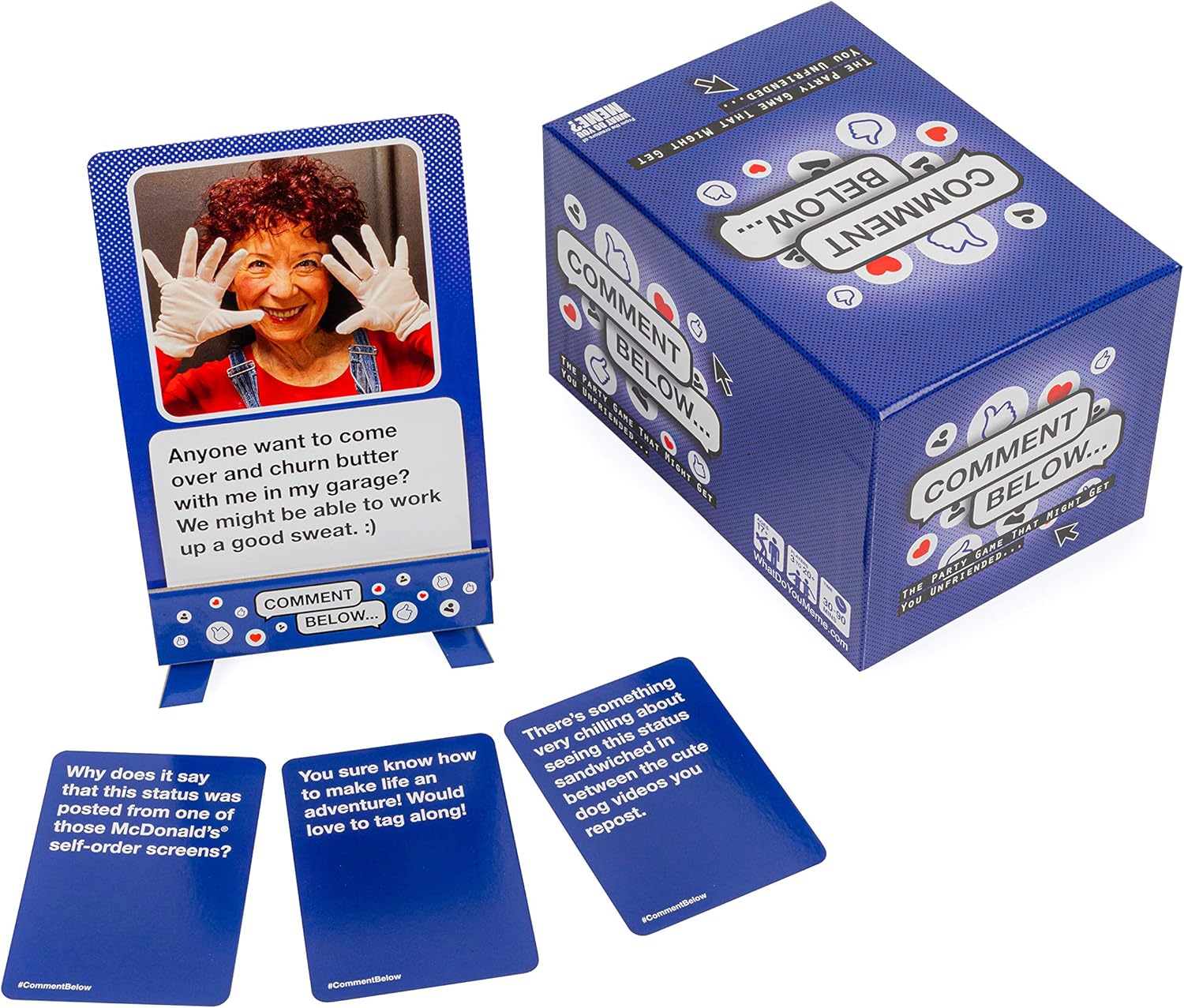 Comment Below [Board Games, 3 -20 Players] Board Game What Do You Meme?   