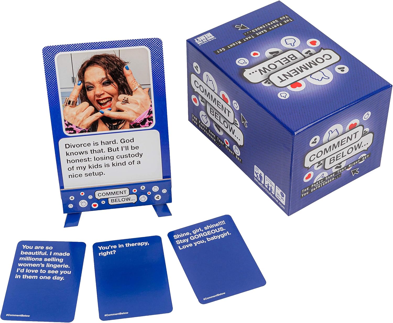 Comment Below [Board Games, 3 -20 Players] Board Game What Do You Meme?   