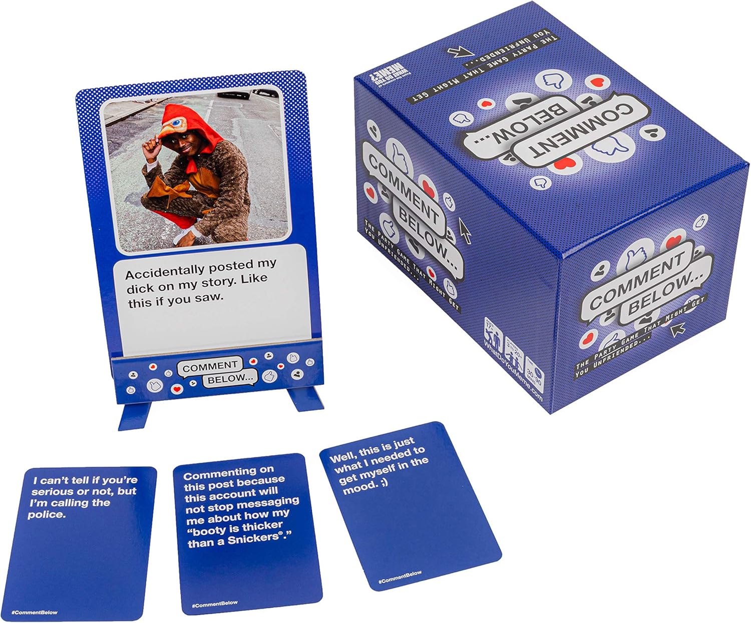 Comment Below [Board Games, 3 -20 Players] Board Game What Do You Meme?   