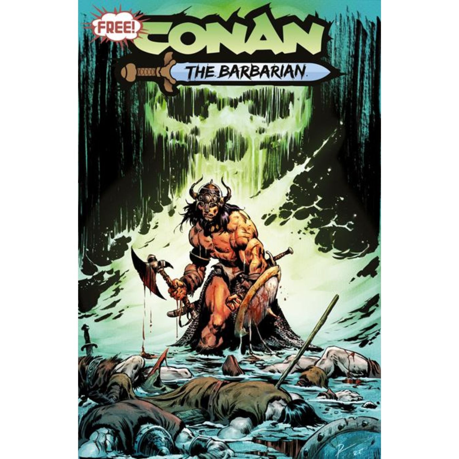 Conan The Barbarian Tides Of The Tyrant King: #0 [Rob De La Torre FCBD] 2026 Comics Titan Comics