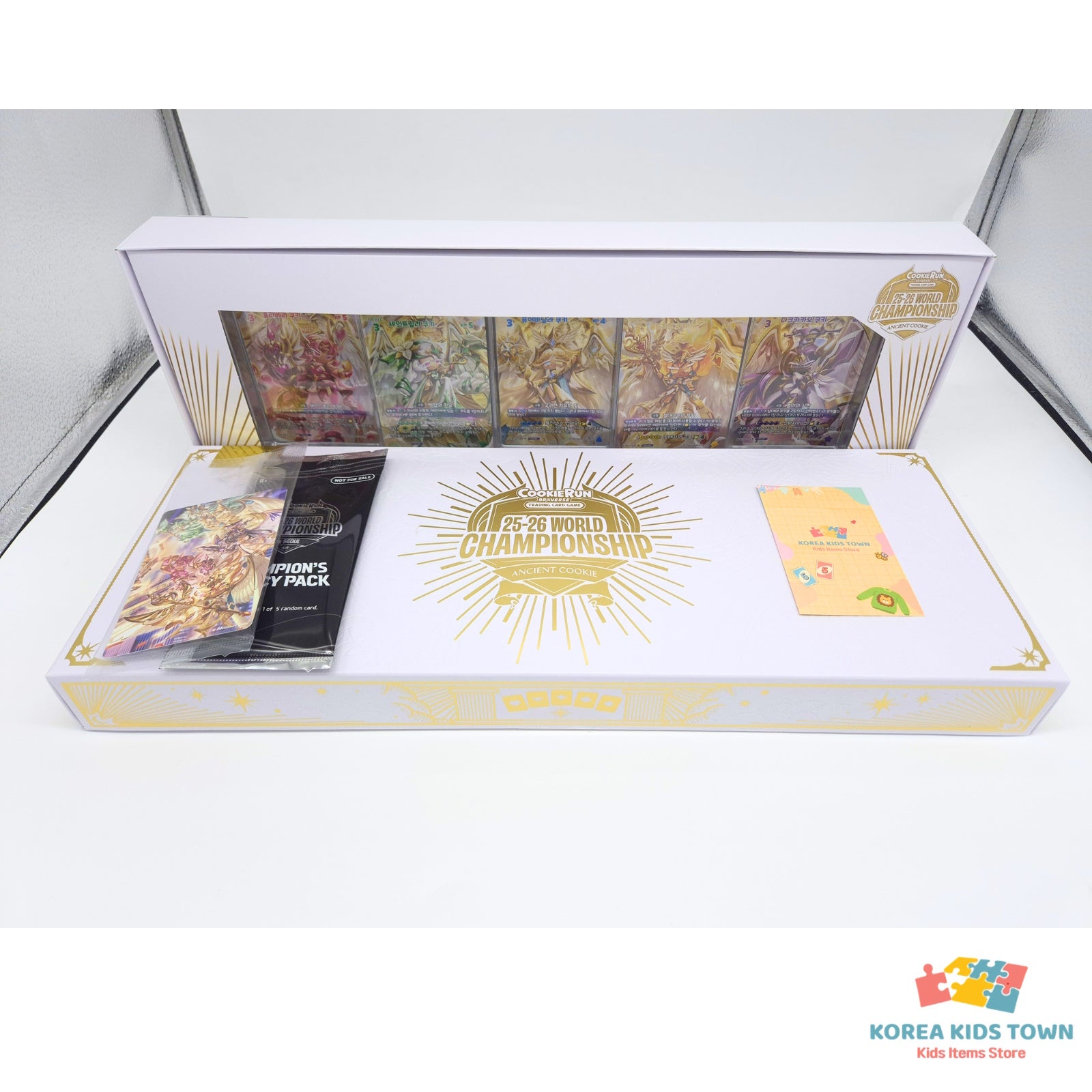 CookieRun Braverse TCG: Ancient Cookie 25-26 World Championship Collectible Card Set Card Game Devsisters