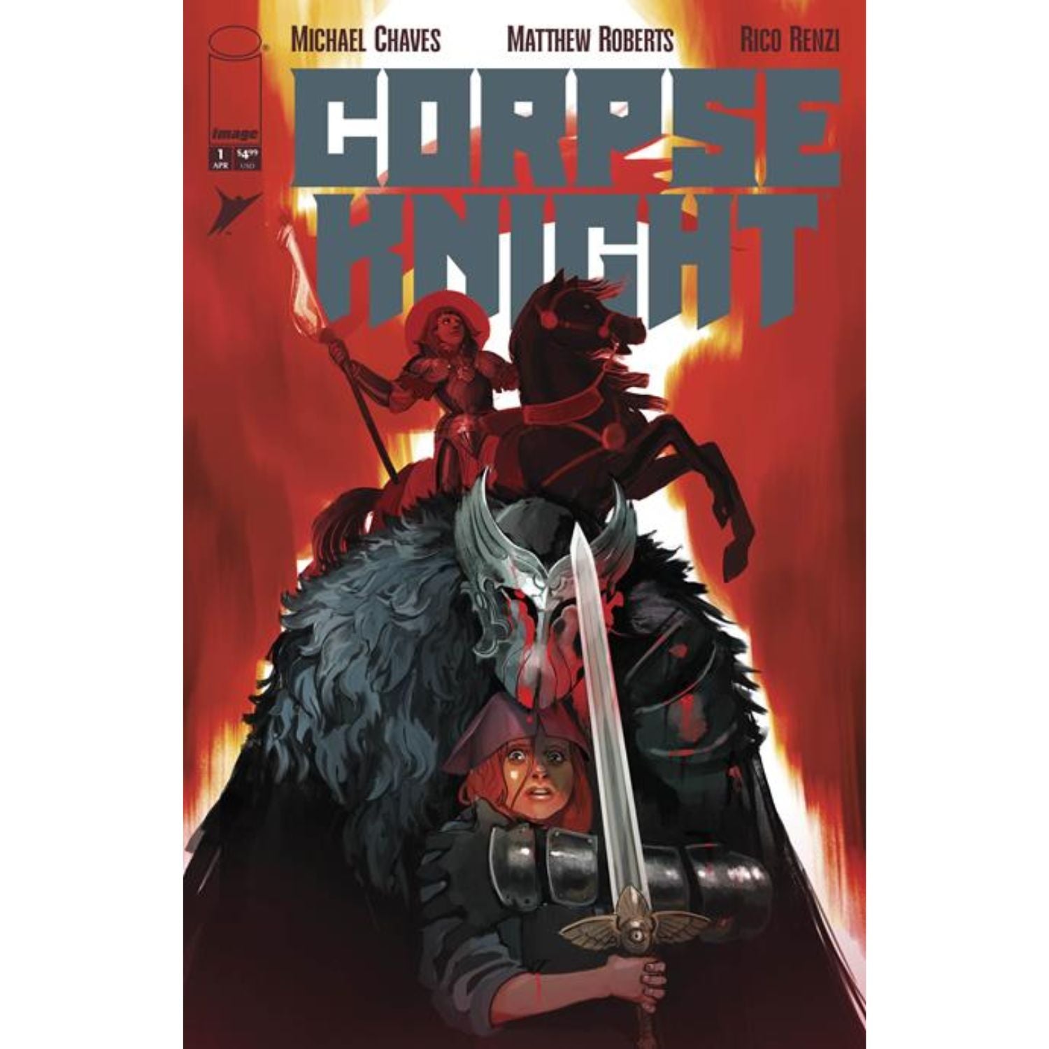 Corpse Knight: #1 [Stephanie Hans CVR F - 1:100] 2026 Comics Image Comics