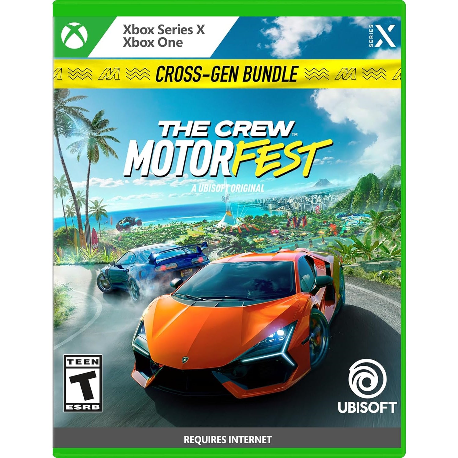 Crew Motorfest: Cross Gen Bundle - Limited Edition [Xbox One / Xbox Series X] Xbox ONE / Xbox Series X Video Game Ubisoft