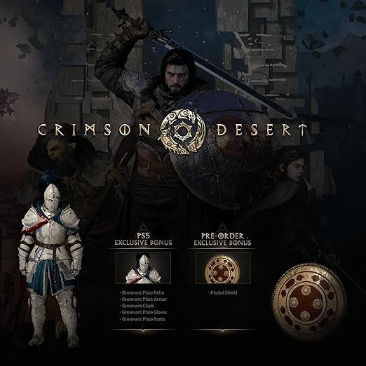 Crimson Desert: Deluxe Edition [PlayStation 5] PlayStation 5 Video Game Pearl Abyss