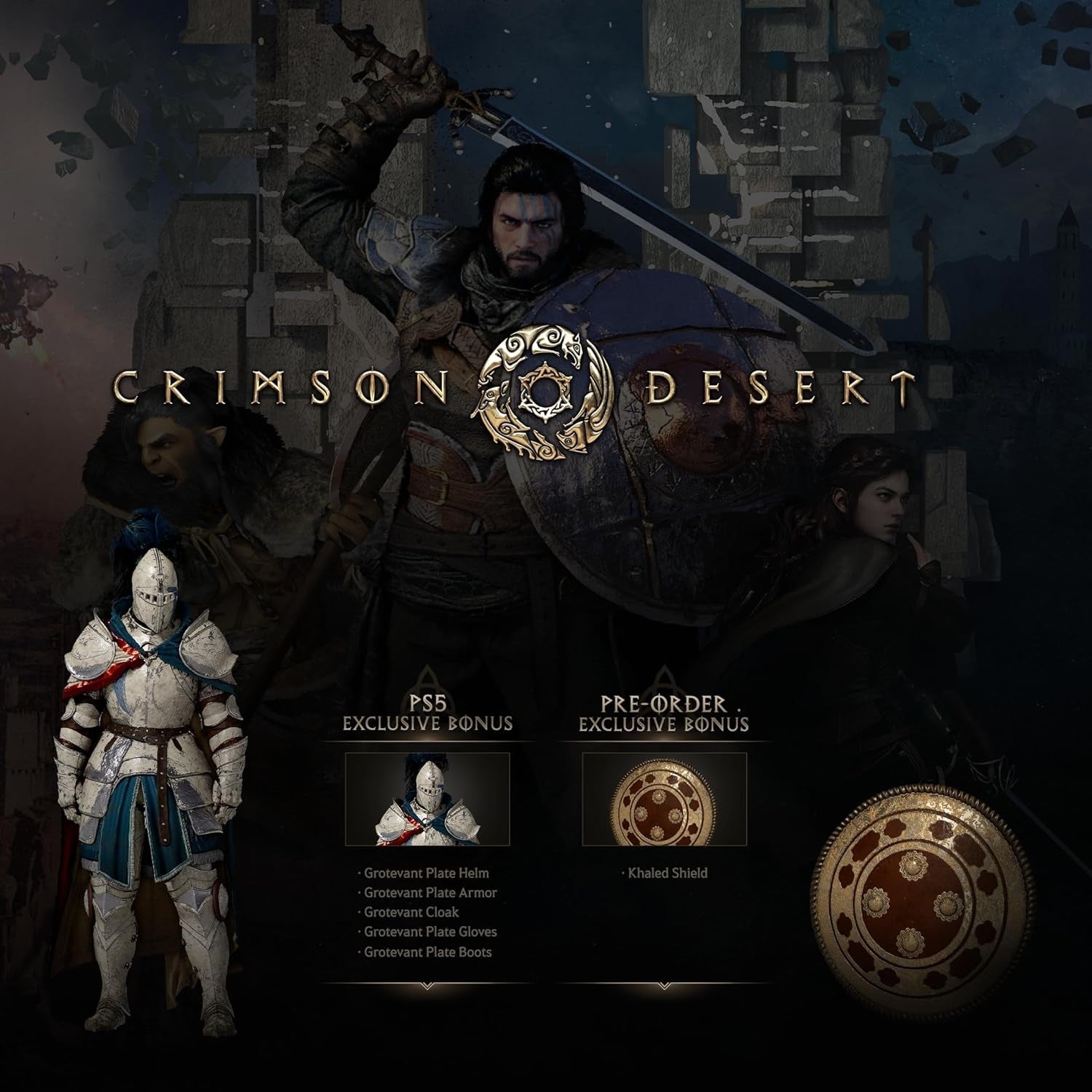 Crimson Desert: Standard Edition [PlayStation 5] PlayStation 5 Video Game Pearl Abyss
