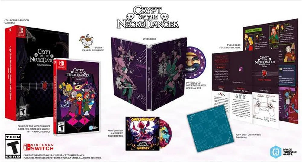 Crypt of The Necrodancer - Collectors Edition [Nintendo Switch] Nintendo Switch Video Game Brace Yourself Games