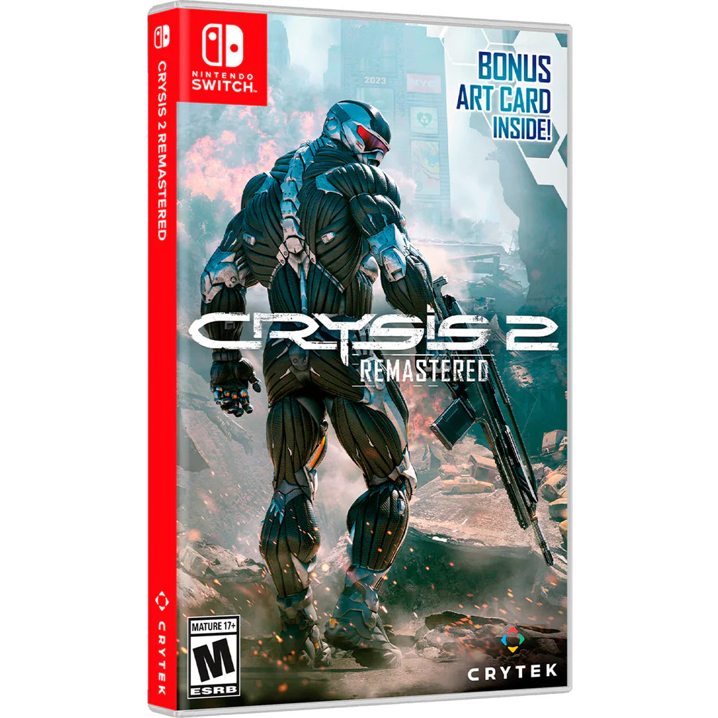 Crysis 2 Remastered - Bonus Art Card [Nintendo Switch] Nintendo Switch Video Game Limited Run Games