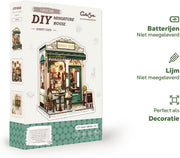 CuteBee: City Walk - Sunny Cafe DIY Miniature House Model Kit CuteBee