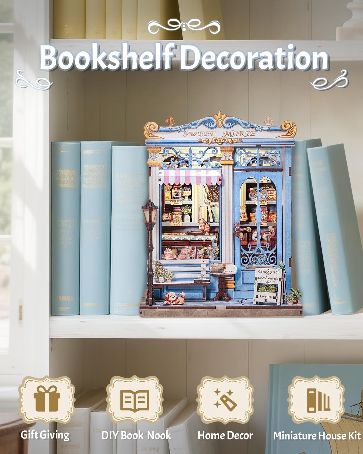 CuteBee: City Walk - Sweet Marie DIY Miniature House Model Kit CuteBee