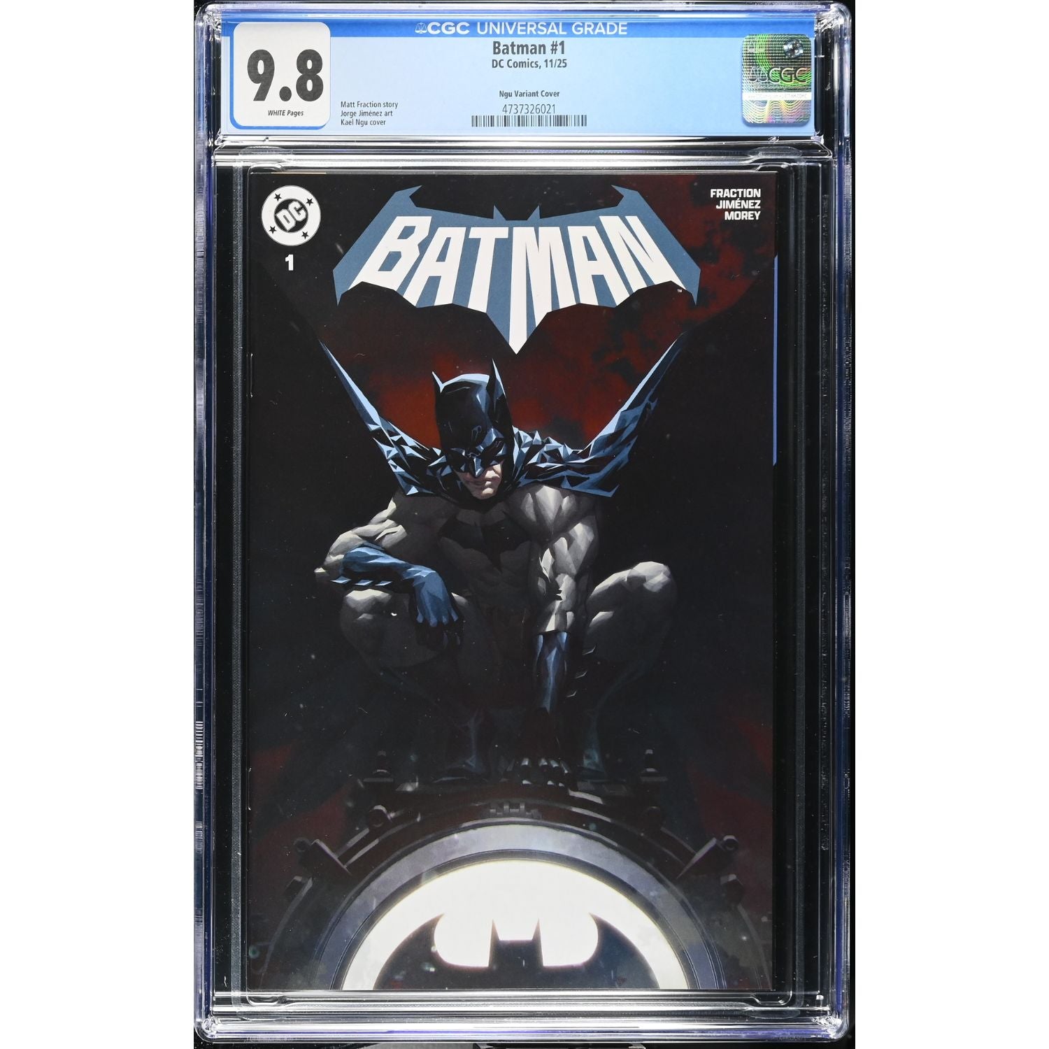 DC Comics Batman: #1 [Kael Ngu CGC 9.8 Shopville Exclusive] 2025 Comics DC Comics