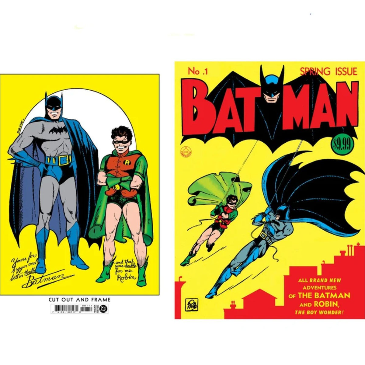 DC Comics Golden Age 8 Comic Facsimile Set Action 1 Detective 27 Batman 1