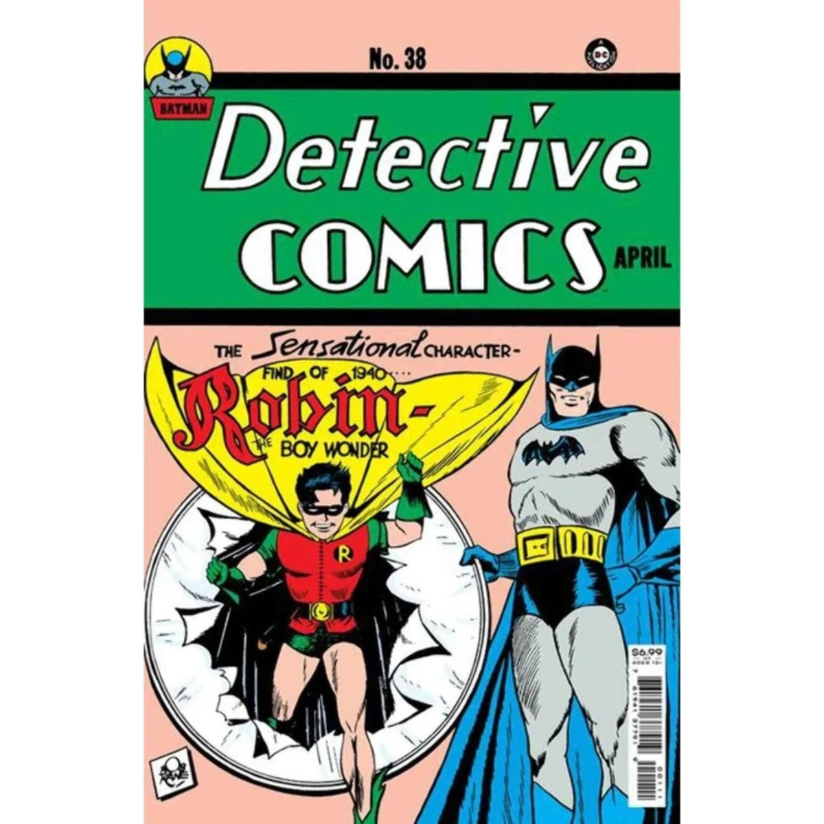 DC Comics Golden Age 8 Comic Facsimile Set Action 1 Detective 27 Batman 1