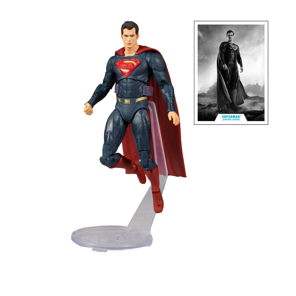 DC Justice League Movie Superman 7" Action Figure - Blue/Red Toys & Games McFarlane Toys   