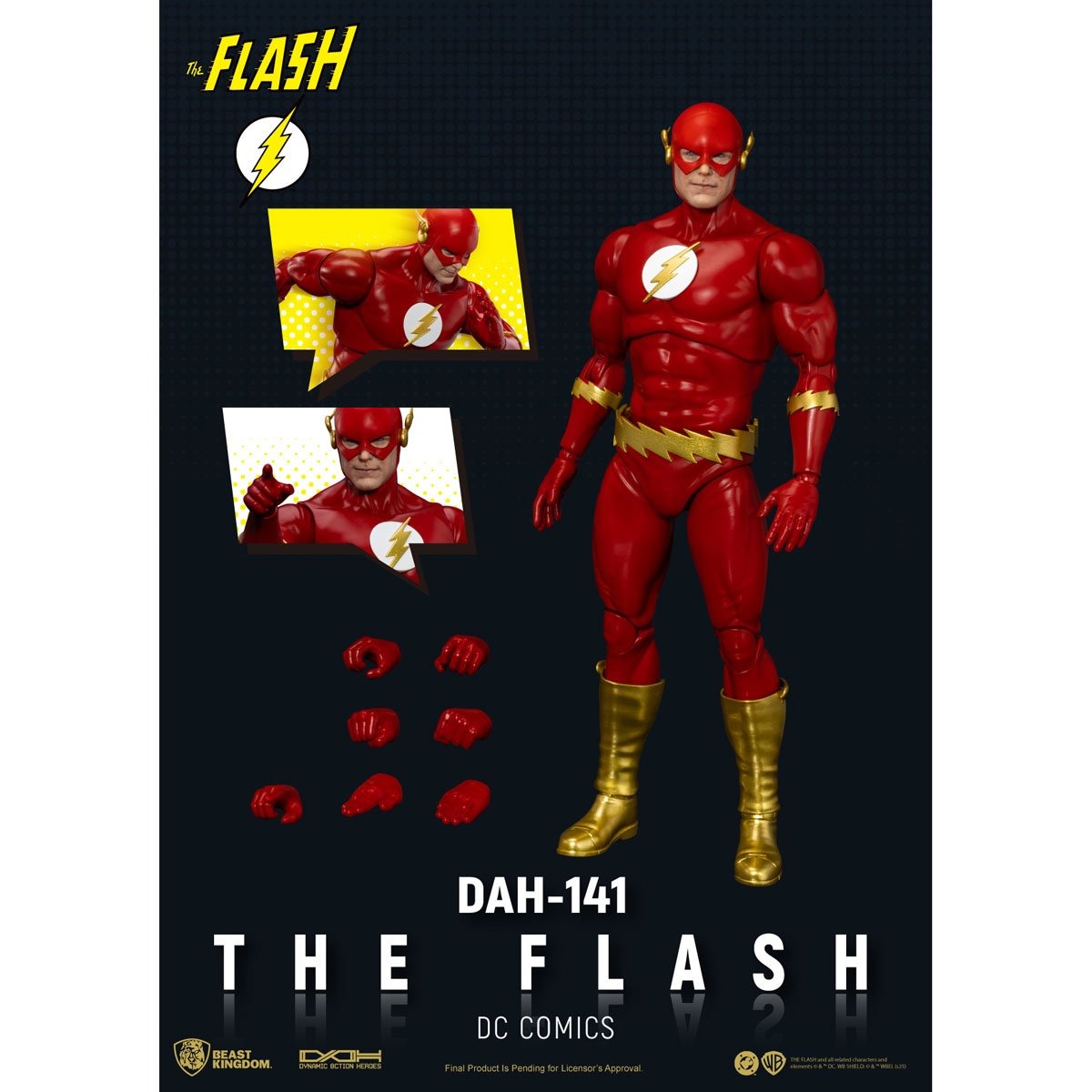 DC Comics: The Flash Dynamic 8ction Figure Toys & Games Beast Kingdom