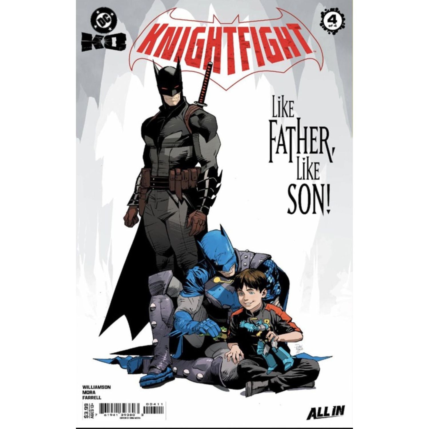 DC K.O. Knightfight: #4 [Dan Mora CVR A] 2025 Comics DC Comics