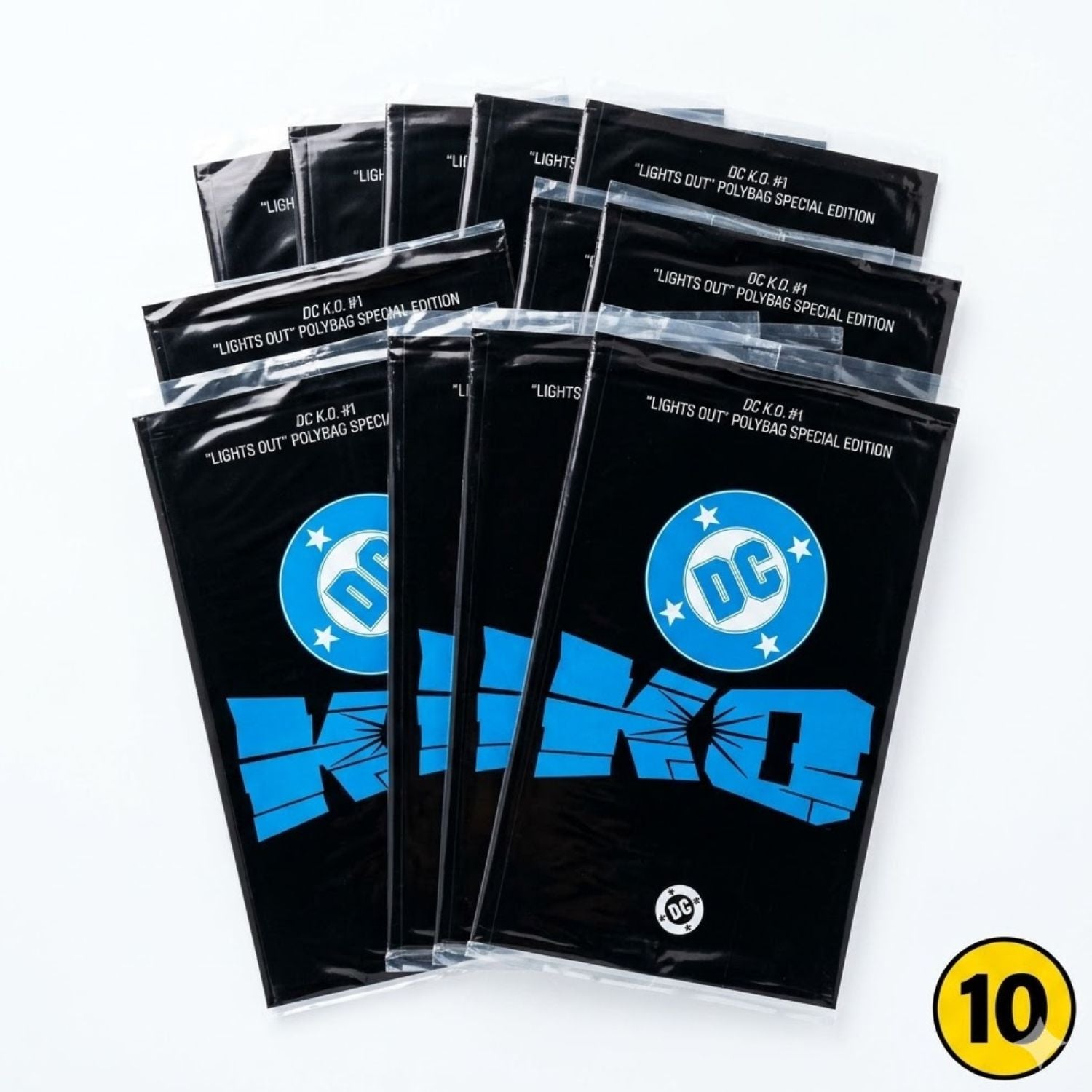 DC K.O. Lights Out: #1 [X 10 Various Sealed Polybag Special] 2025 Comics DC Comics