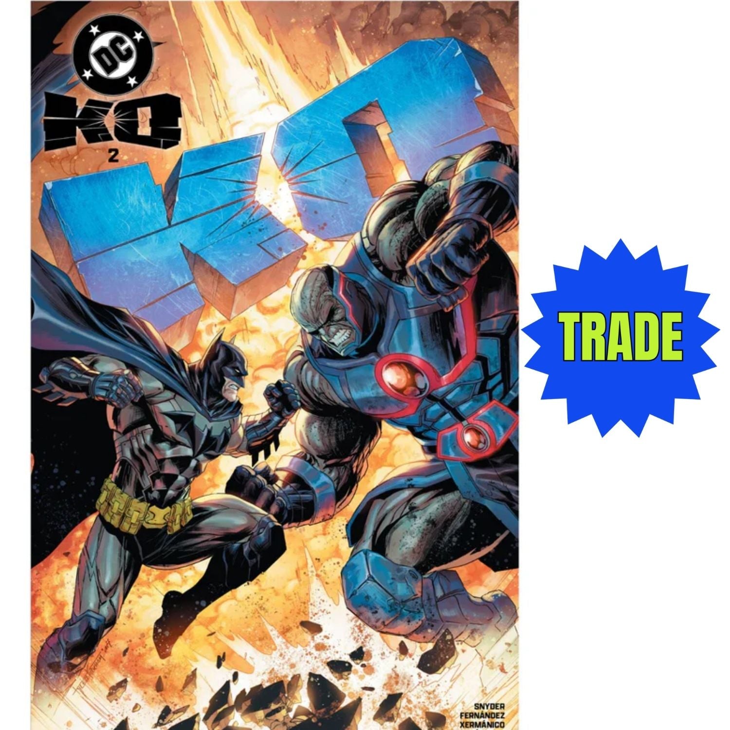 DC K.O.: #2 [Tyler Kirkham Trade San Francisco Fan Expo Shopville Exclusive] 2025 Comics DC Comics
