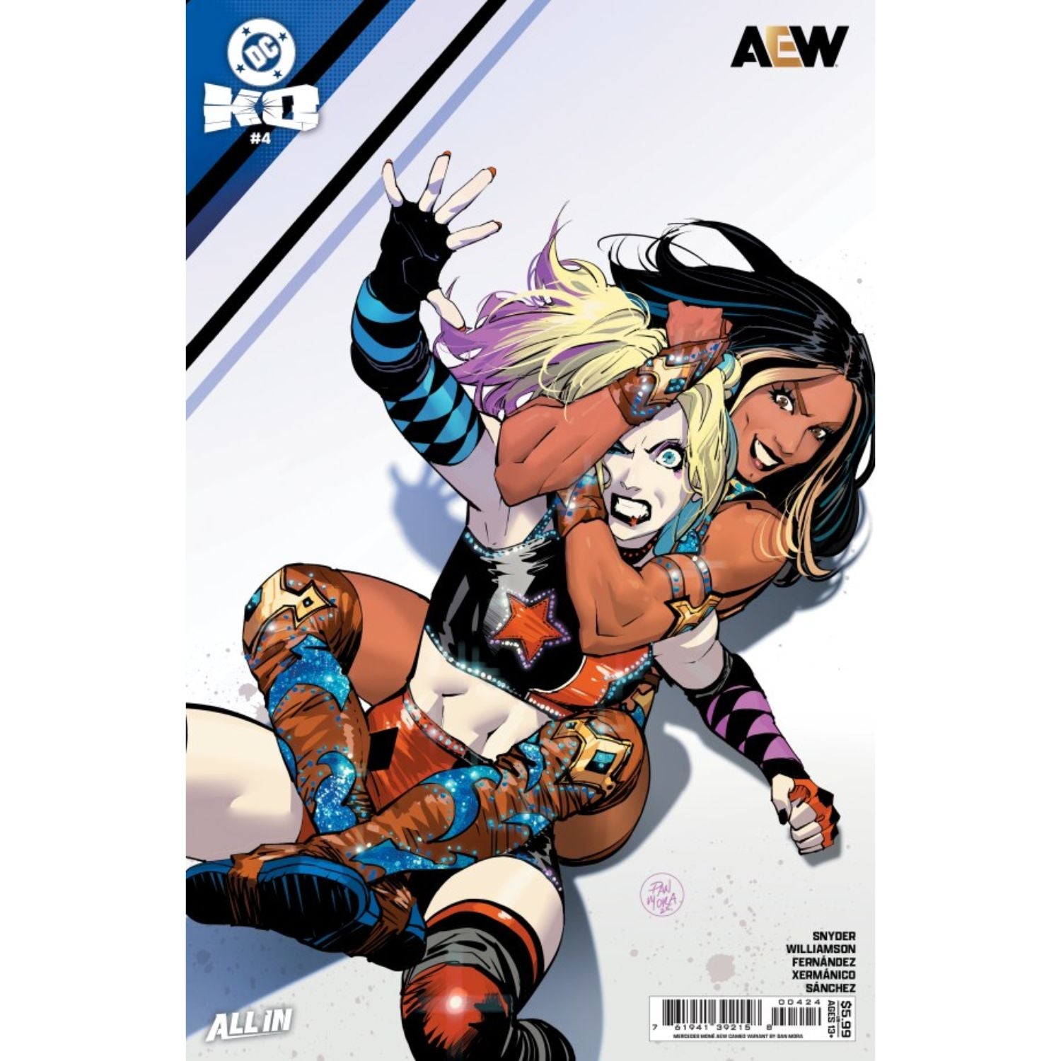 DC K.O.: #4 [Dan Mora AEW CVR I] 2026 Comics DC Comics