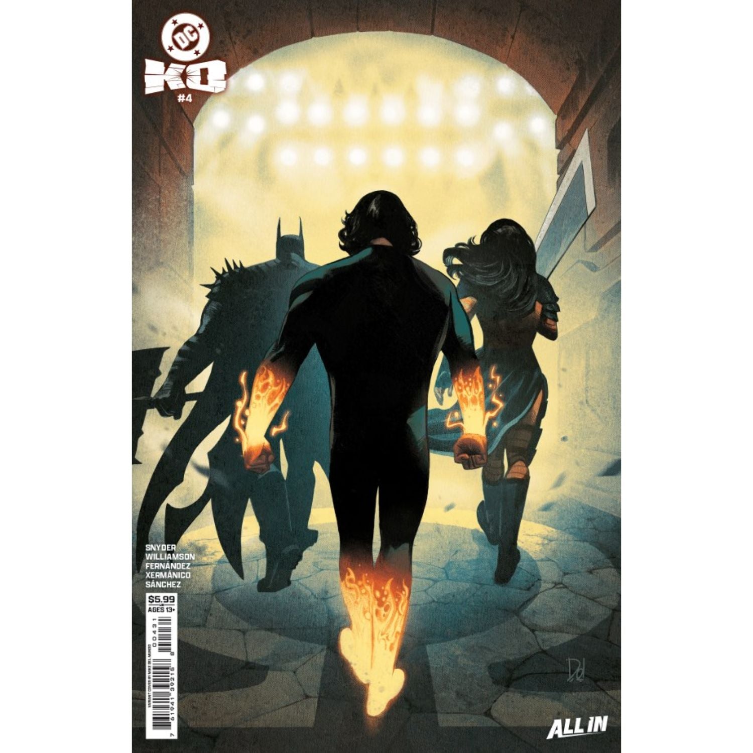 DC K.O.: #4 [Mike Del Mundo CVR C] 2025 Comics DC Comics