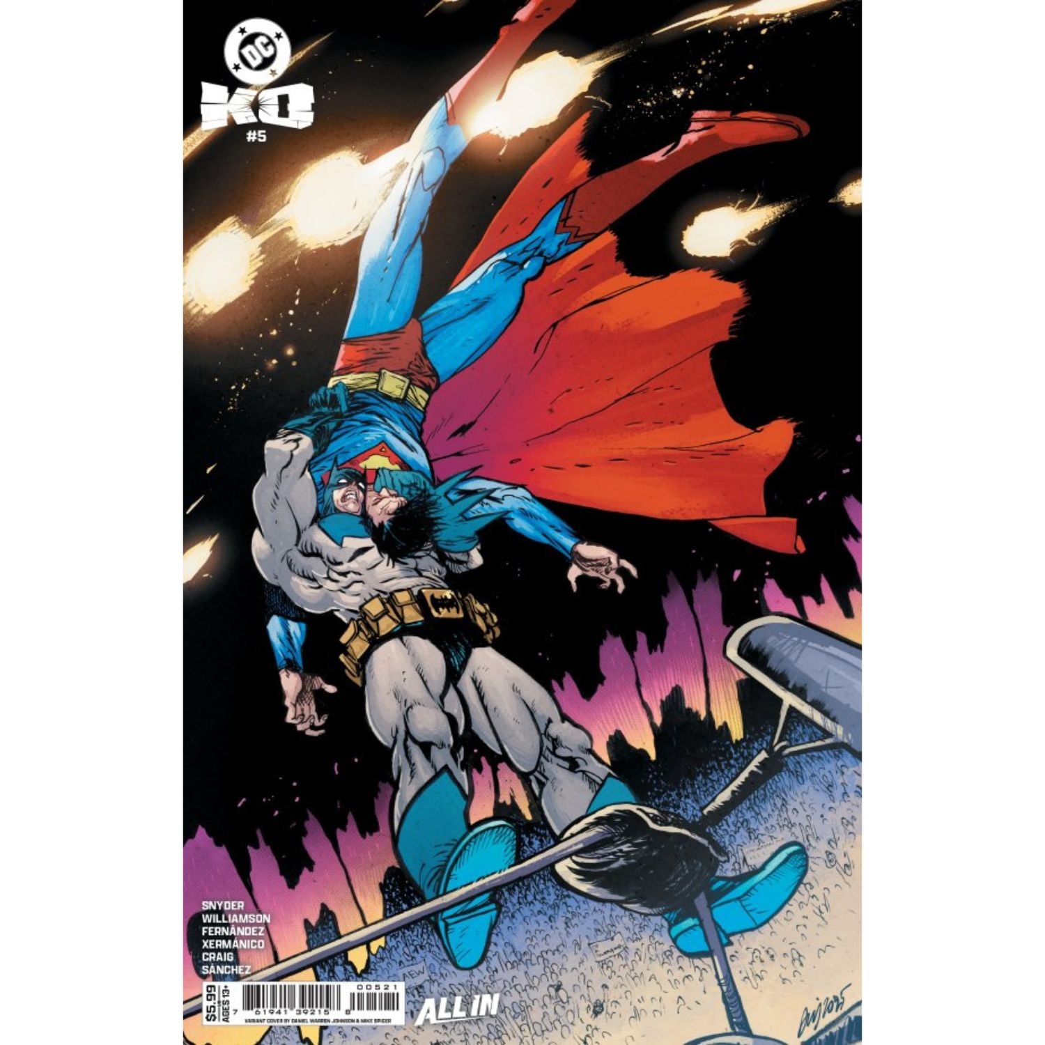 DC K.O.: #5 [Daniel Warren Johnson CVR B] 2025 Comics DC Comics