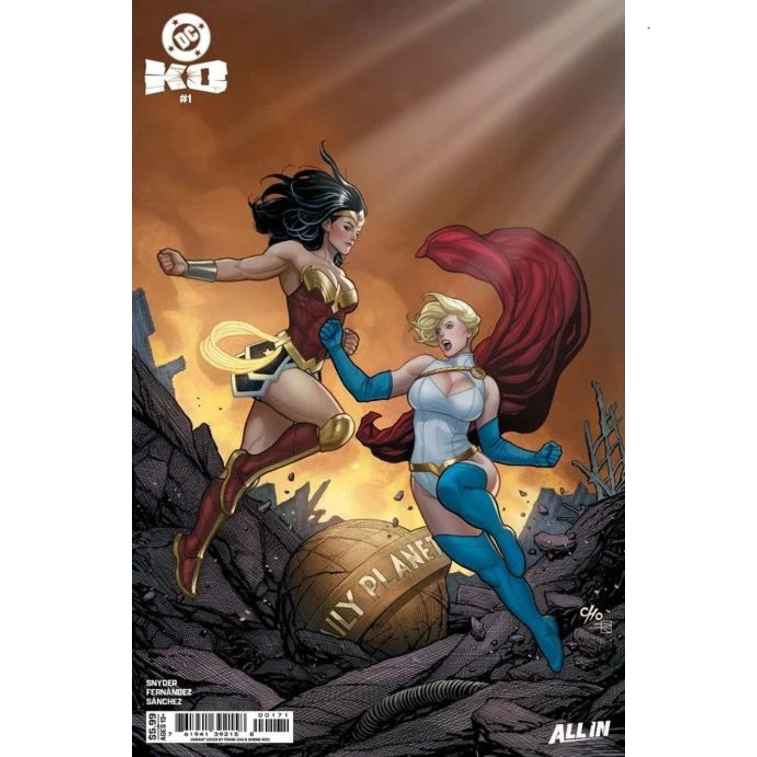 DC K.O.: #1 [Frank Cho CVR D] 2025 Comics DC Comics