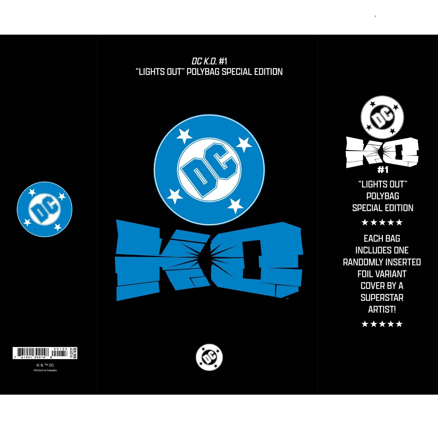 DC K.O.: #1 Lights Out Blind Bag Special 2025 Comics DC Comics
