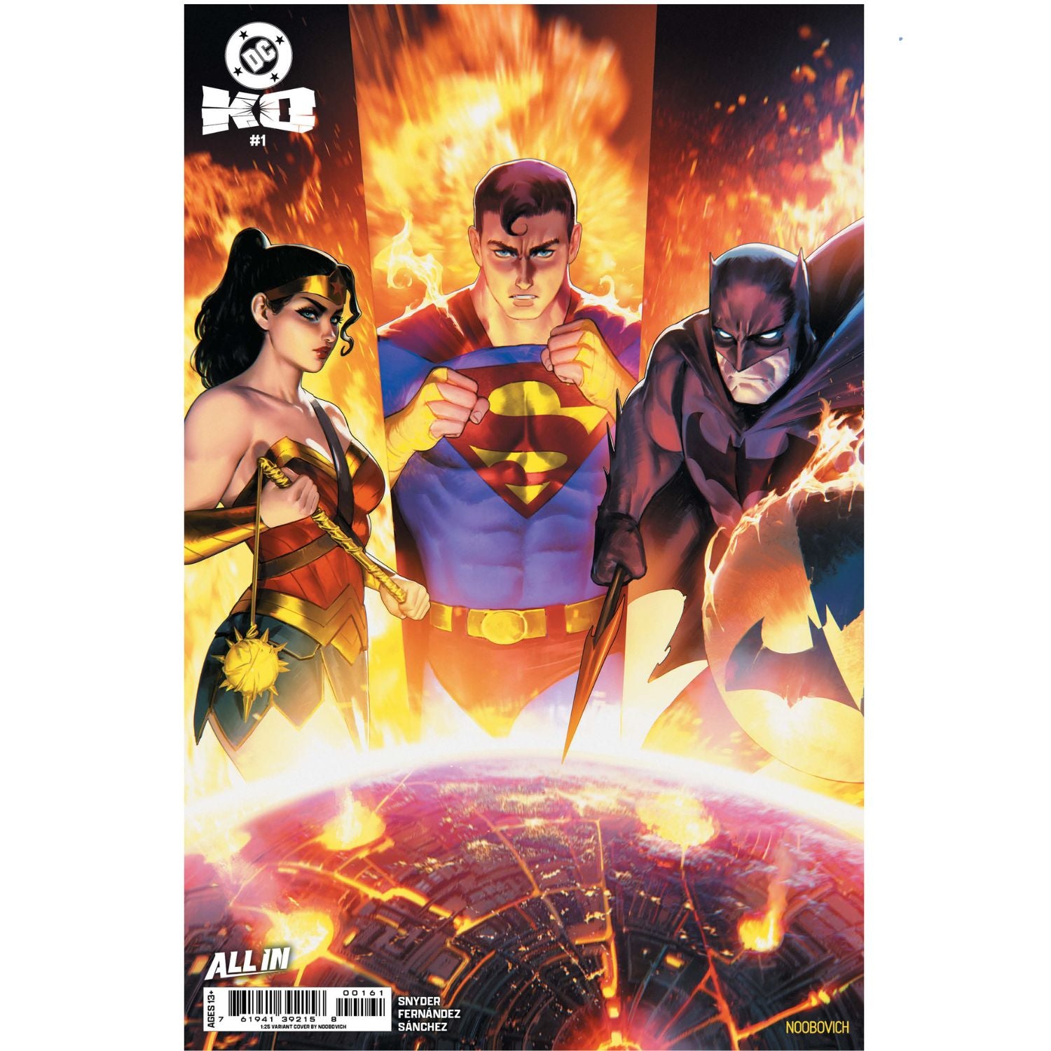 DC K.O.: #1 [Noobovich CVR M - 1:25] 2025 Comics DC Comics
