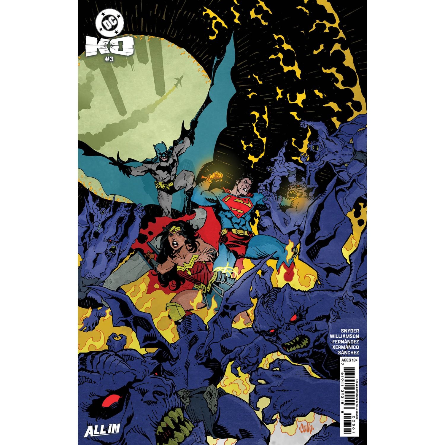 DC K.O.: #3 [Cully Hamner - 1:25] 2025 Comics DC Comics