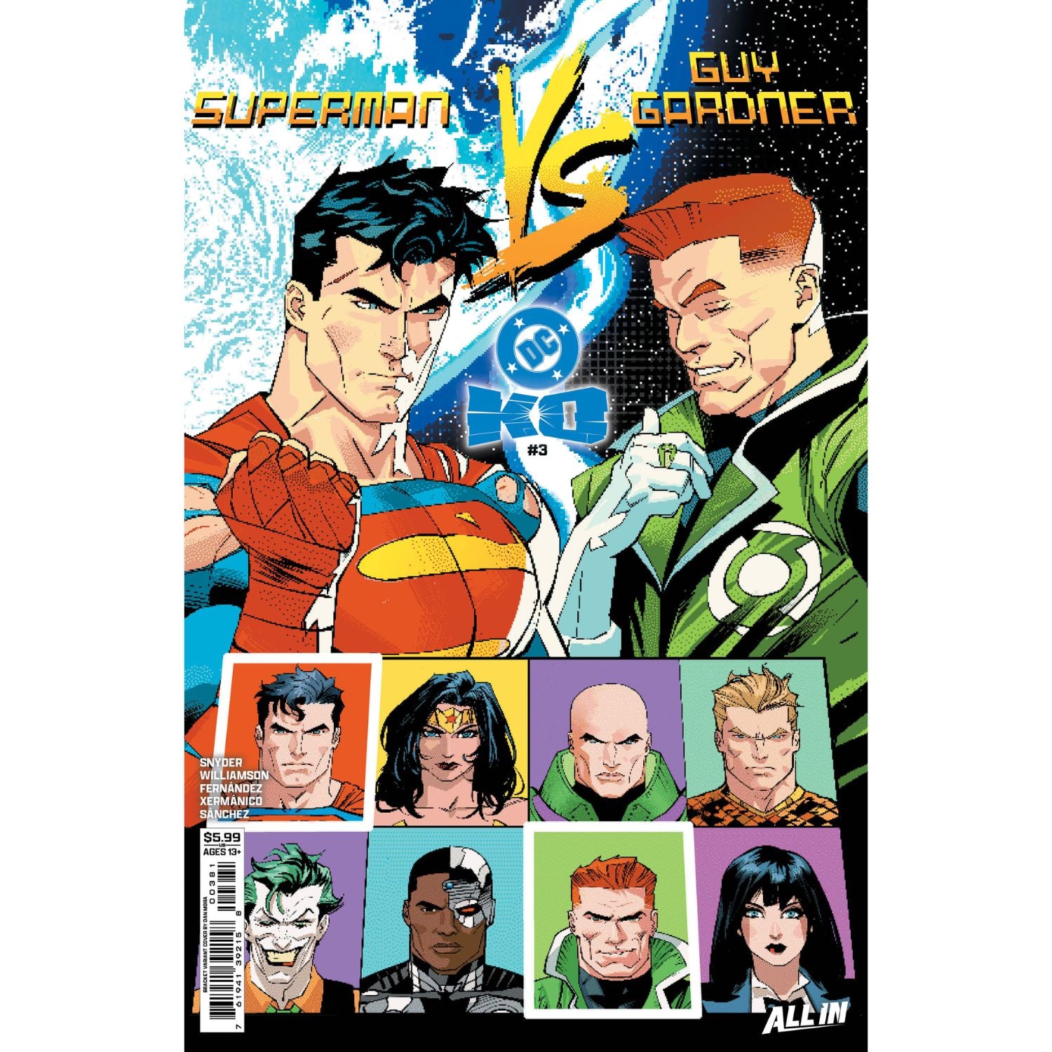 DC K.O.: #3 [Dan Mora Bracket CVR G] 2026 Comics DC Comics