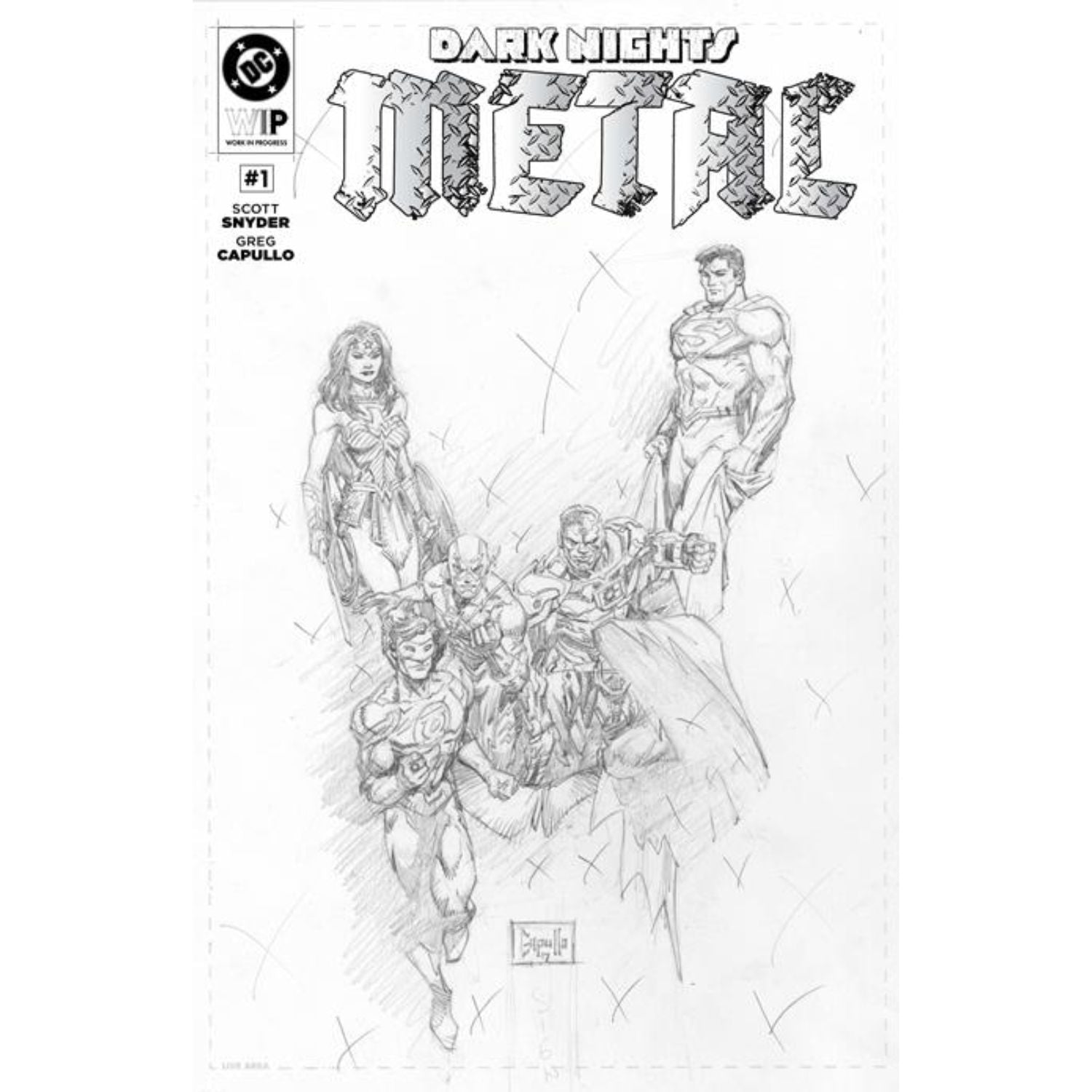 DC WIP Dark Nights Metal: #1 [Greg Capullo CVR A] 2026 Comics DC Comics