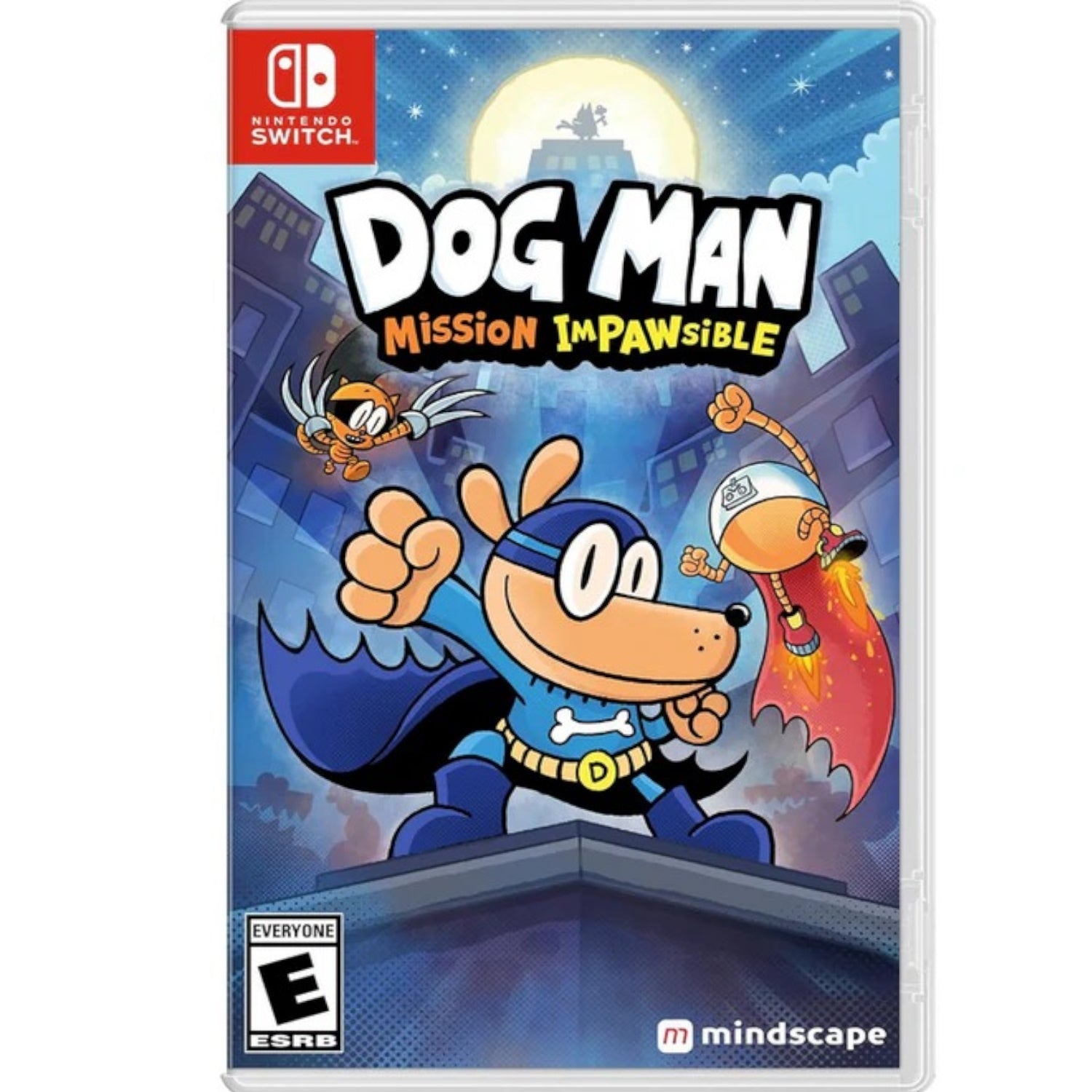 DOG MAN: Misson Impawsible [Nintendo Switch] Nintendo Switch Video Game Mindscape   