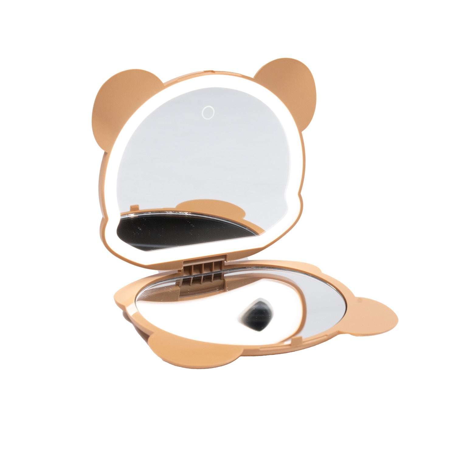 Milk Mocha Bear: Fancii x Milkmochabear Mocha LED Mirror Daily Accessories Milk Mocha Bear