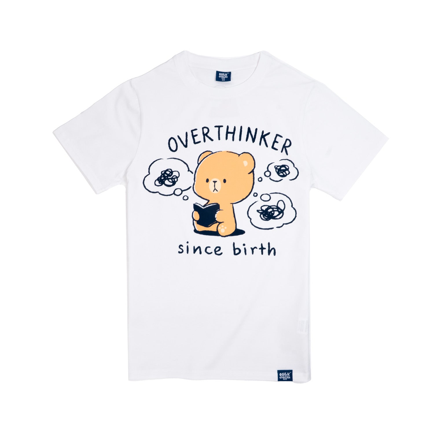 Milk Mocha Bear: Overthinker T-shirt T-Shirts Milk Mocha Bear