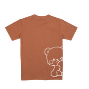 Milk Mocha Bear: Share My Heart Mocha T-shirt T-Shirts Milk Mocha Bear