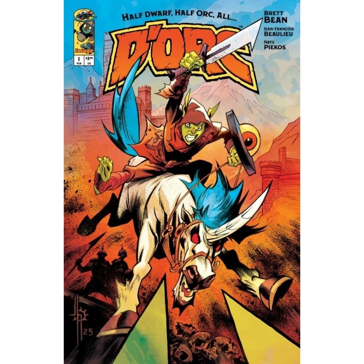 D'ORC: #1 [Jason Howard CVR C] 2022 Comics Image Comics