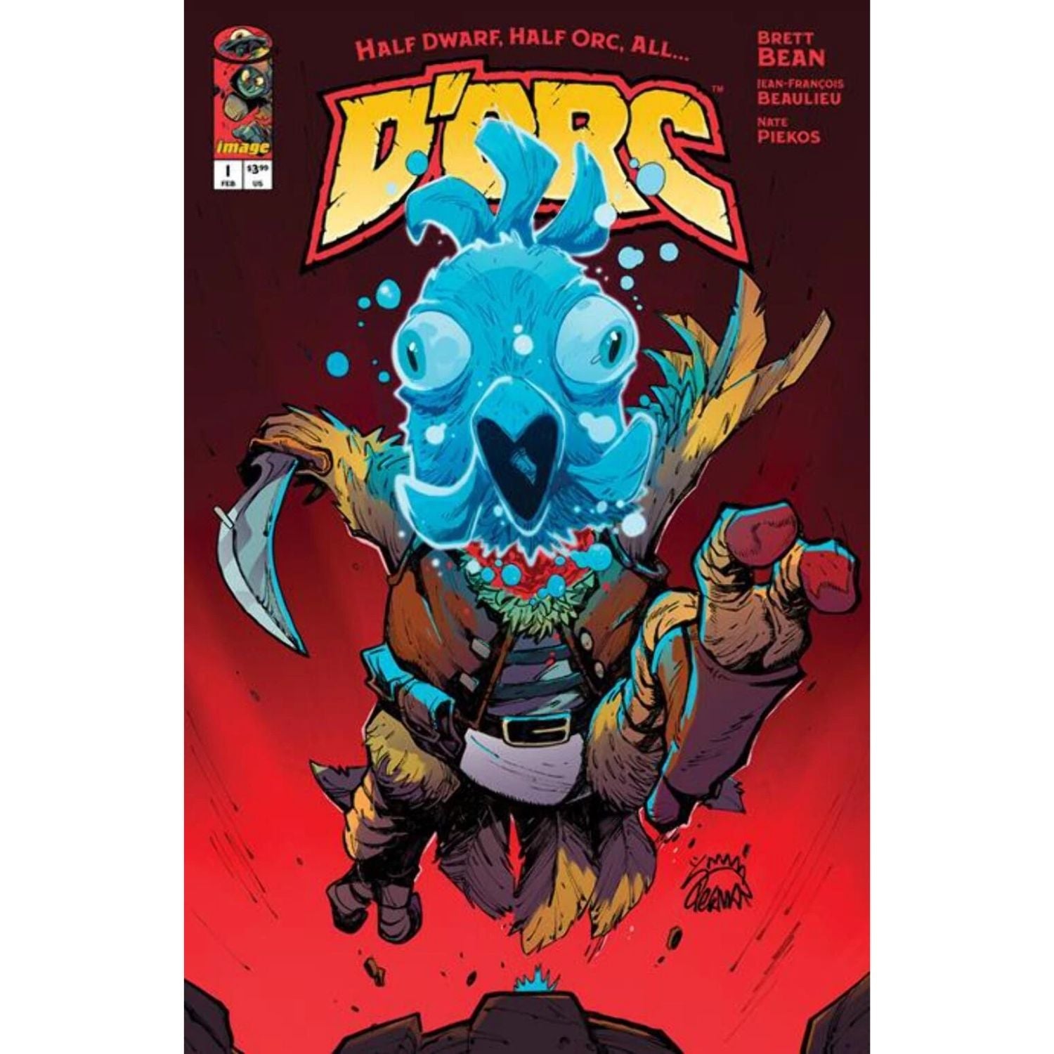 D'ORC: #1 [Ryan Stegman CVR E - 1:50] 2026 Comics Image Comics